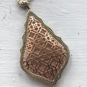 Kendra Scott Aiden Necklace - Gold / Rose Gold
